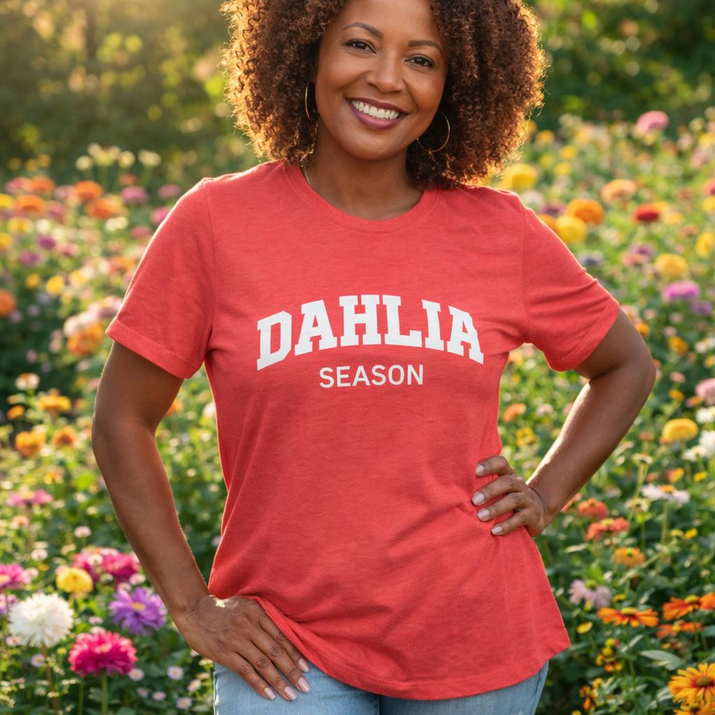
                  
                    Dahlia Season T-Shirt
                  
                